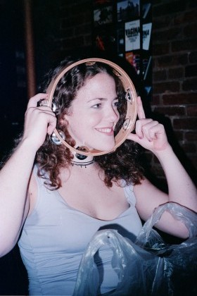 I can fit my head in a tambourine!